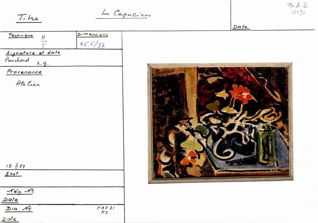 Scan de la fiche