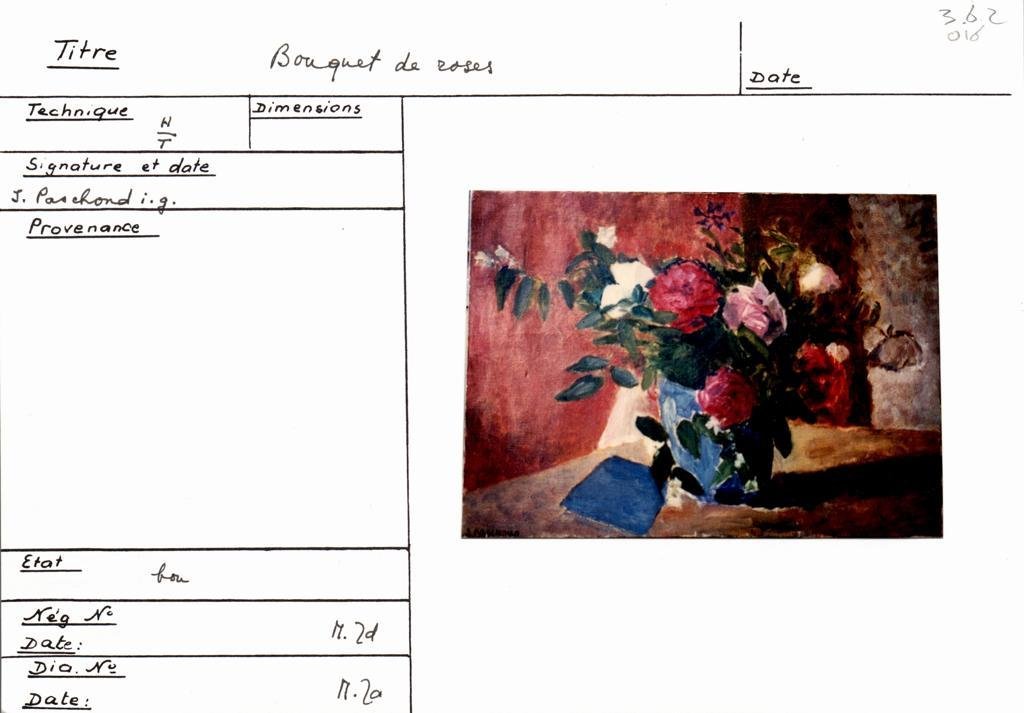 Scan de la fiche