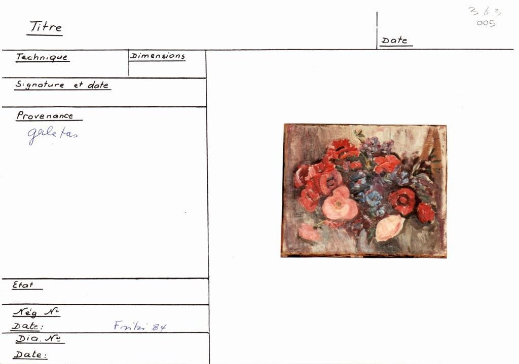 Scan de la fiche