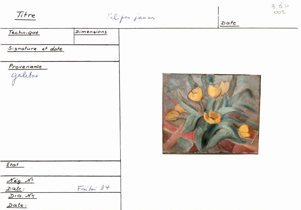 Scan de la fiche