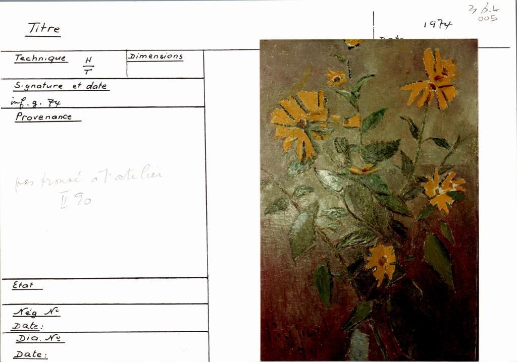 Scan de la fiche