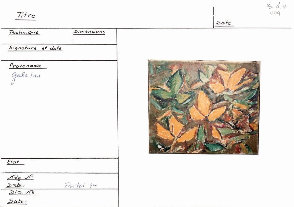 Scan de la fiche