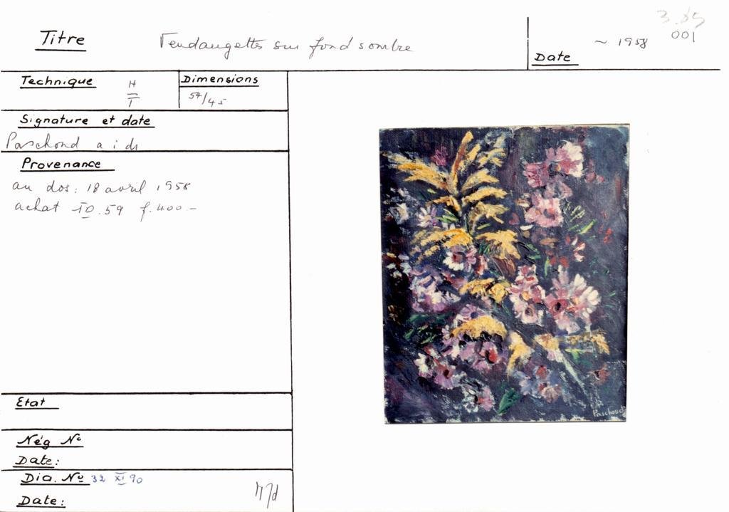 Scan de la fiche