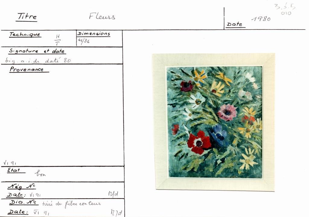 Scan de la fiche