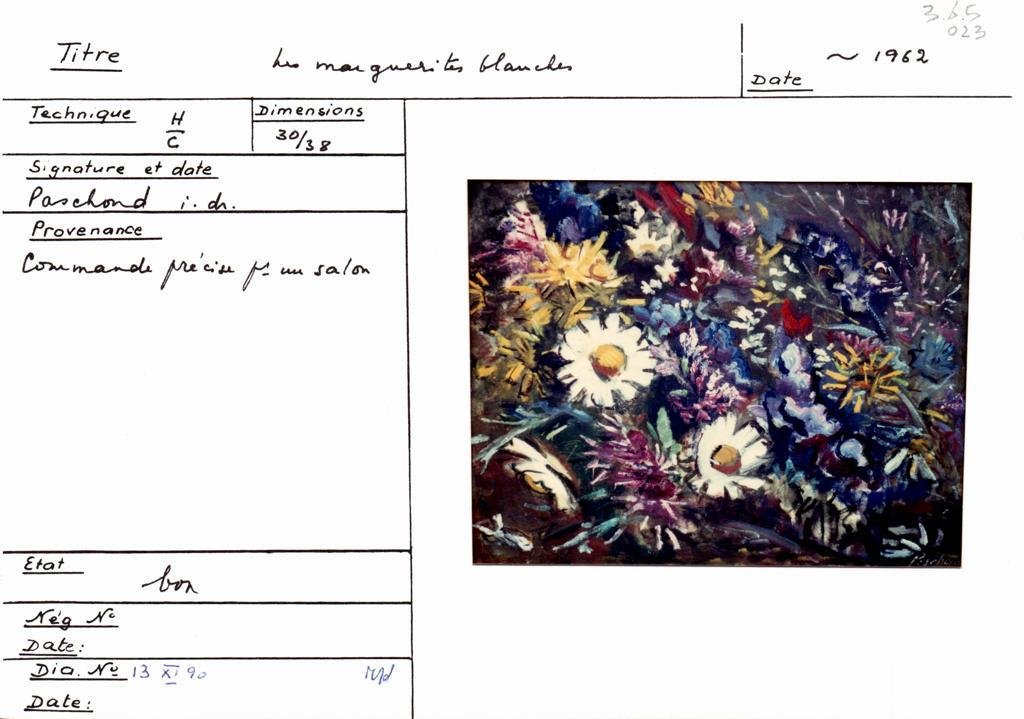 Scan de la fiche