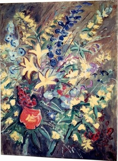 Le coquelicot et fleurs