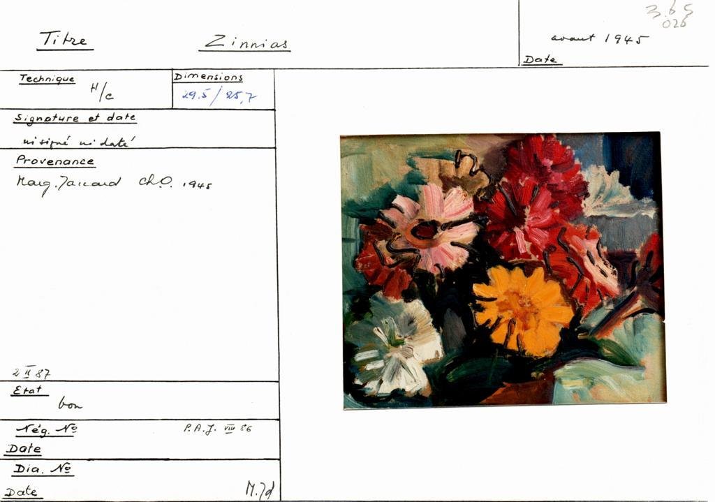 Scan de la fiche