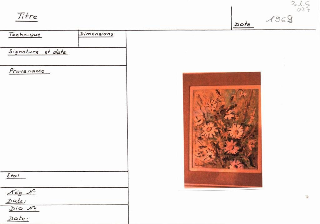 Scan de la fiche