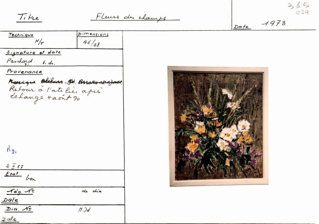 Scan de la fiche