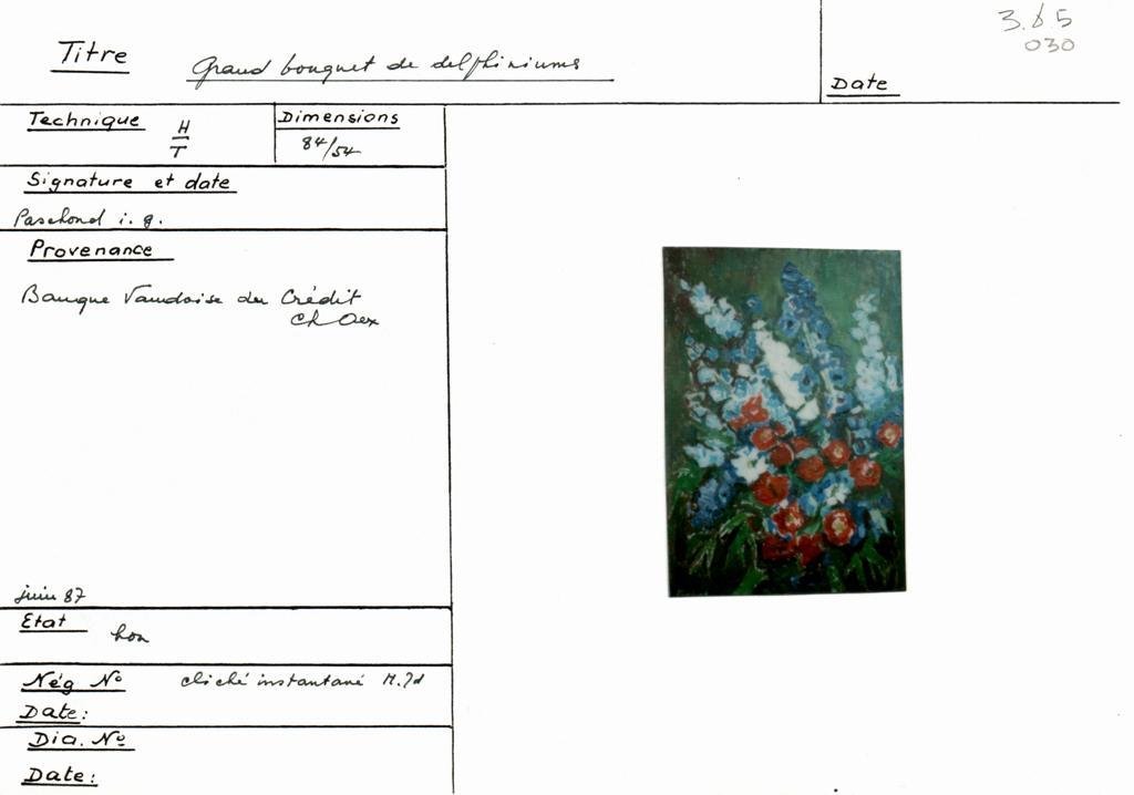 Scan de la fiche