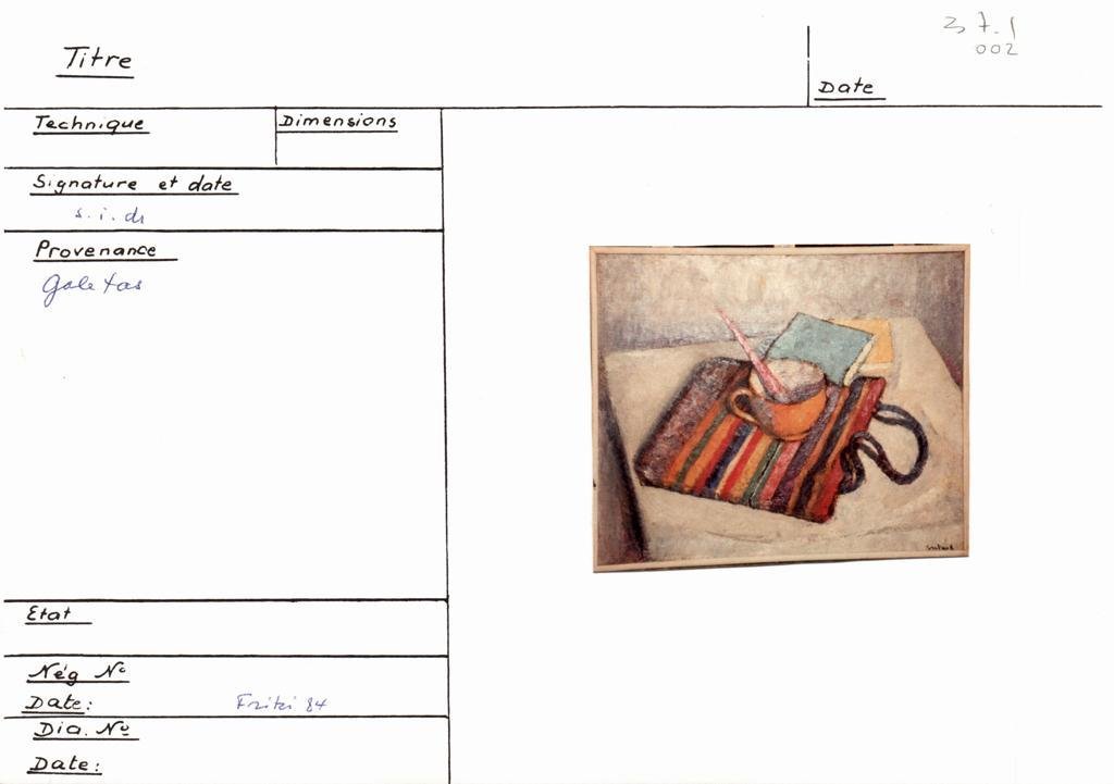 Scan de la fiche