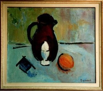 Nature morte au coquetier