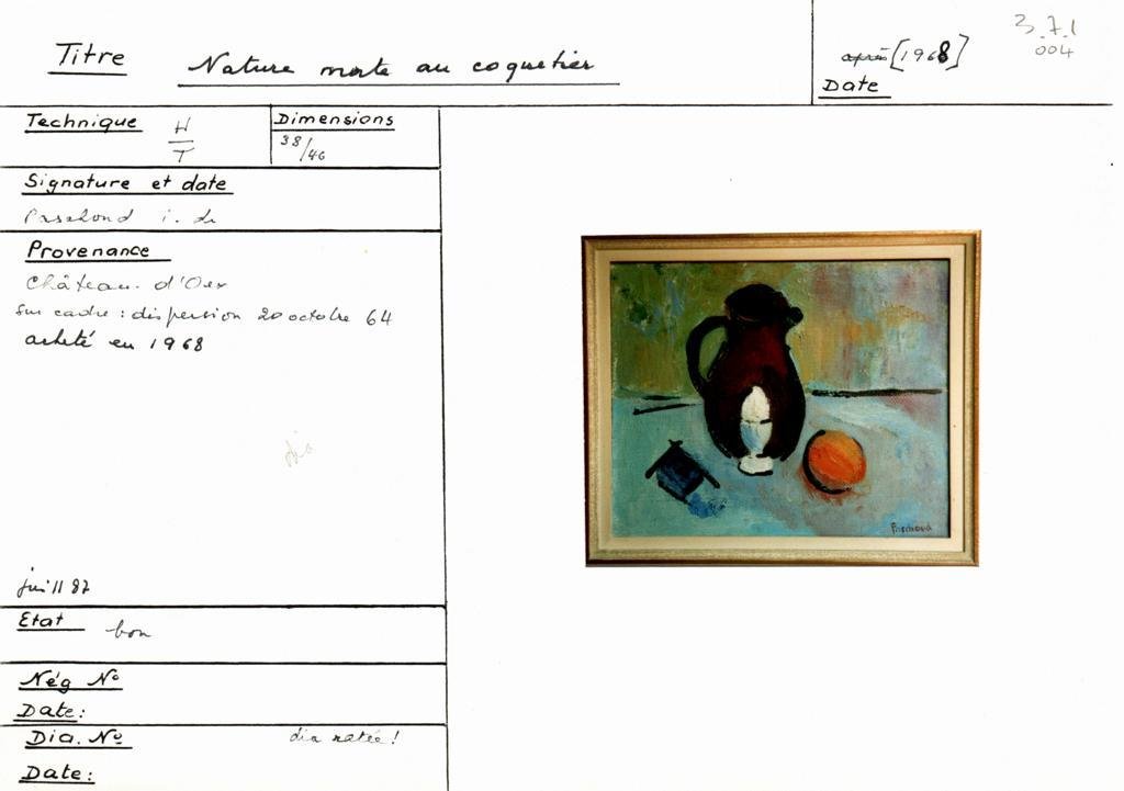 Scan de la fiche