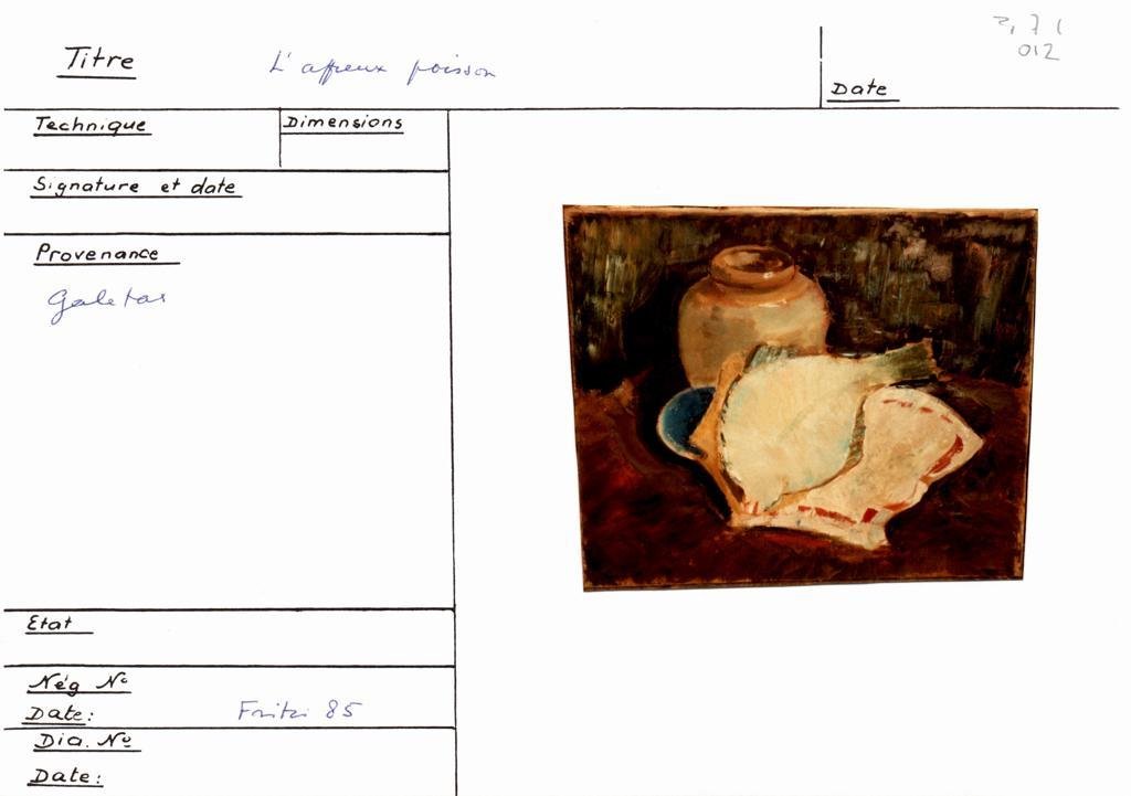 Scan de la fiche