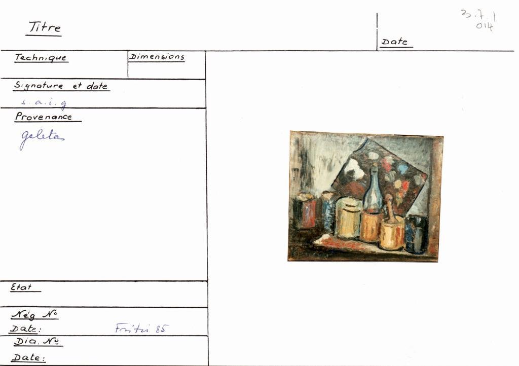 Scan de la fiche