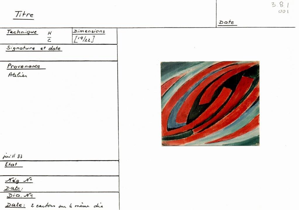 Scan de la fiche