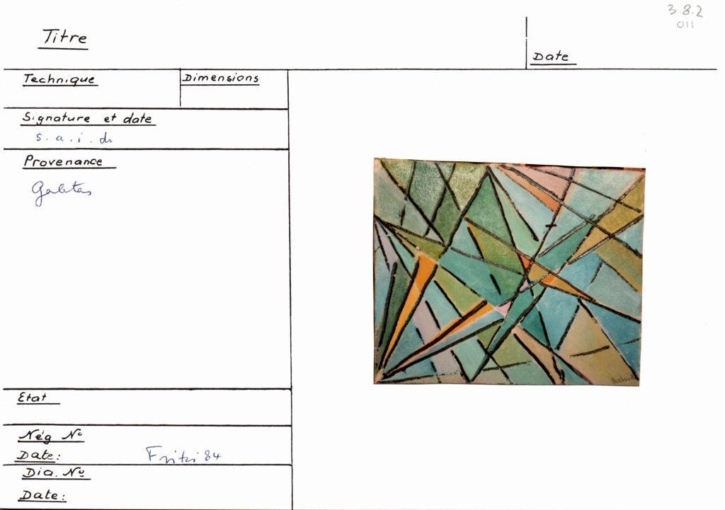 Scan de la fiche