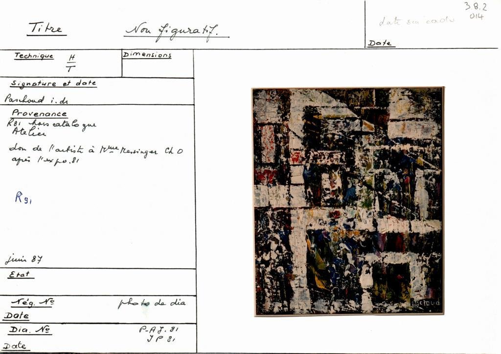 Scan de la fiche