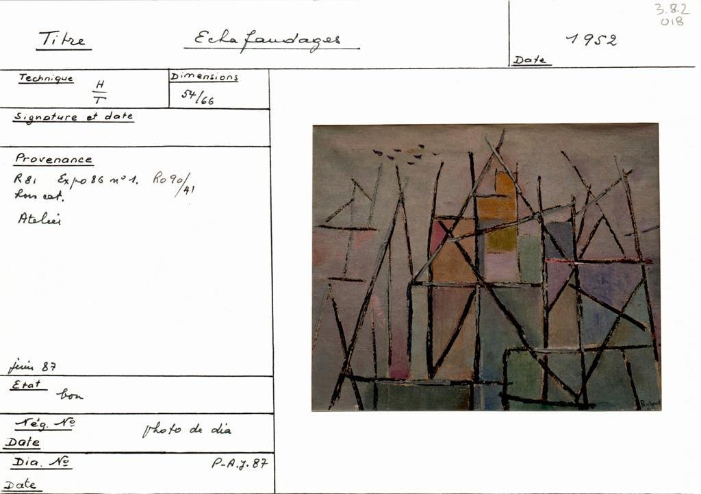 Scan de la fiche