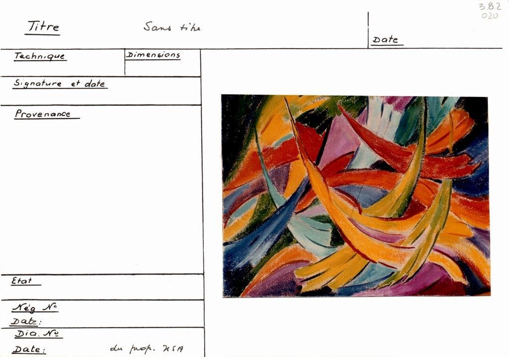 Scan de la fiche