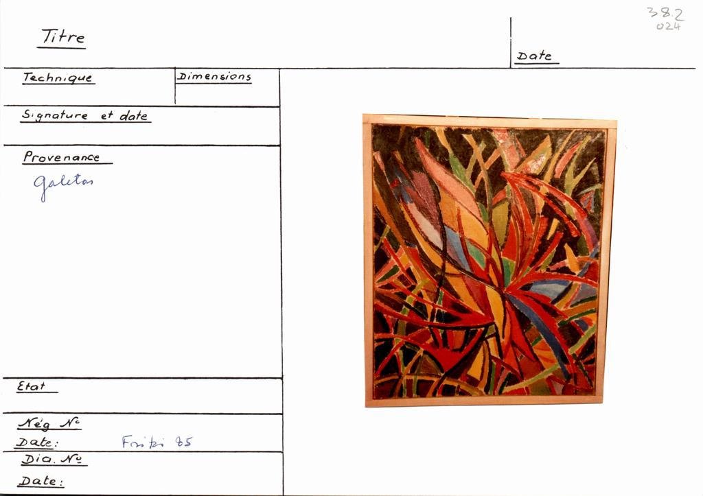 Scan de la fiche