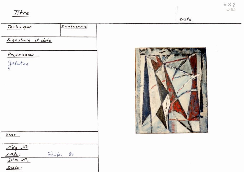 Scan de la fiche
