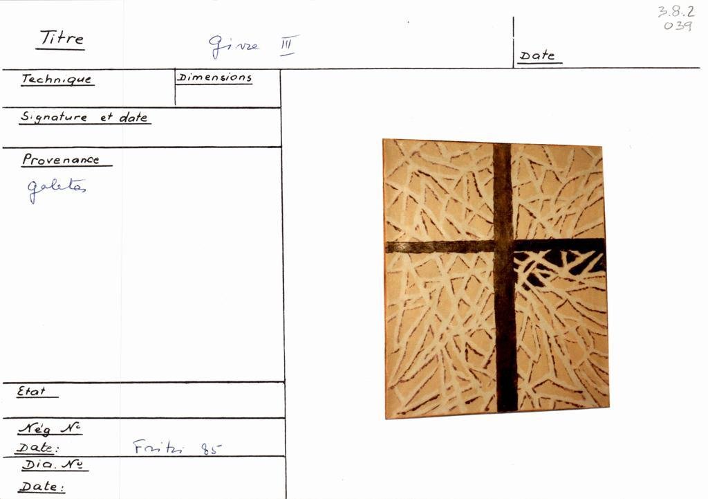 Scan de la fiche