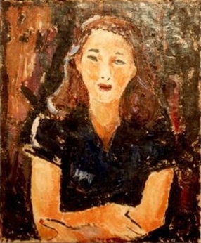 La femme orange