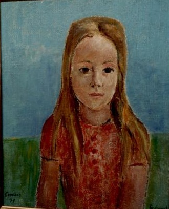 L'aînée du petit-fille de l'artiste