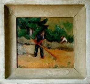 le faneur au chapeau